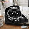 Satanic Cat 3D Printed Rectangle Blanket Flannel Wearable Blanket Unique Throw Blanket for Sofa Bed Throw Blanket