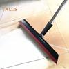 Epoxy Notched Squeegee with Soft Rubber Teeth Professional Self-Leveling Floor Squeegee Cement Painting Coating Toothed Rake Construction Tools