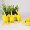 New Arrival Spoof Vent Toys Lay Eggs Chicken Hand Squeeze Funny Toys Halloween Birthday Present