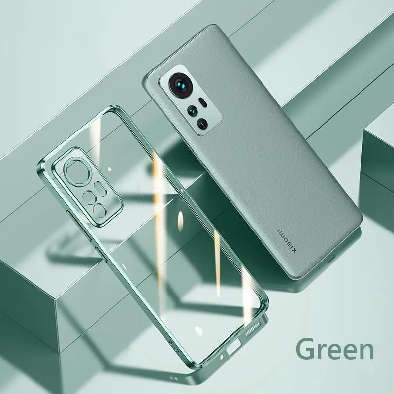 Чехол Для Xiaomi 12 5G Роскошное Покрытие Мягкая Прозрачная Задняя Крышка Для Xiaomi 12 Pro 14 13 Pro 12T Pro 12S Pro 12X Xiaomi12X Чехол Для Телефона