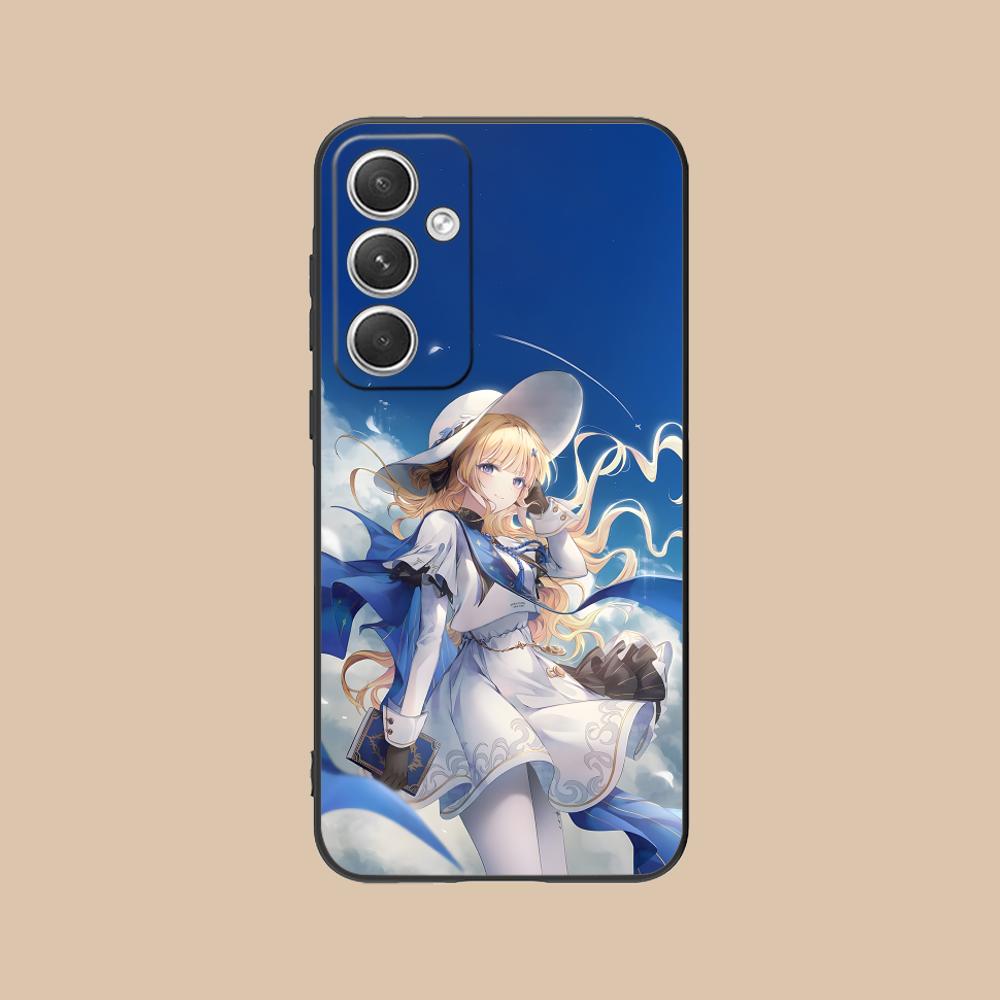 Чехол для телефона Wuthering Waves Phoebe для Samsung Galaxy S26 S25 S24 S23 S22 S21 S20 Note20 Plus FE Ultra Цветной чехол для мобильных телефонов