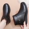 Winter Soft-Soled Non-Slip Boots for Middle-Aged and Elderly Mothers, Thickened and Plush Short Boots for Elderly Women, Warm Shoes for Grandmothers.