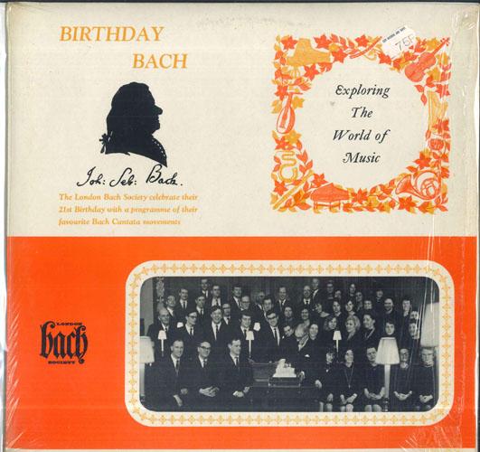Виниловая пластинка PAUL STEINITZ STEINITZ BACH PLAYER День рождения Баха EXP2 ORYX 1968 Великобритания Классика Б/у