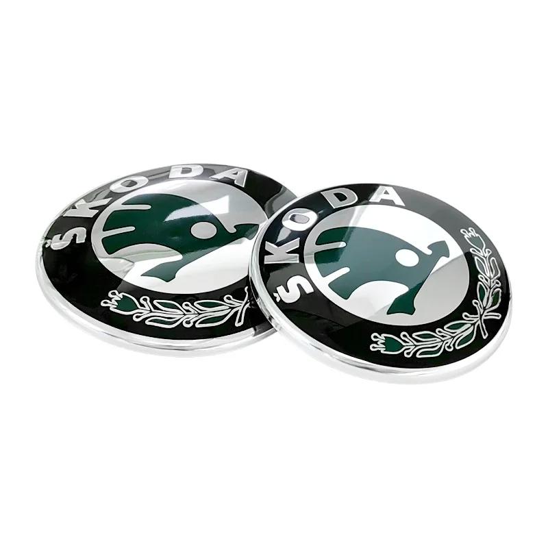 2025 Новый Автомобиль Задний Передний Значок Наклейка на Багажник для Skoda Kodiaq Karoq 2 A7 Tour VRS Superb Octavia Yeti Fabia 1 Rapid Access