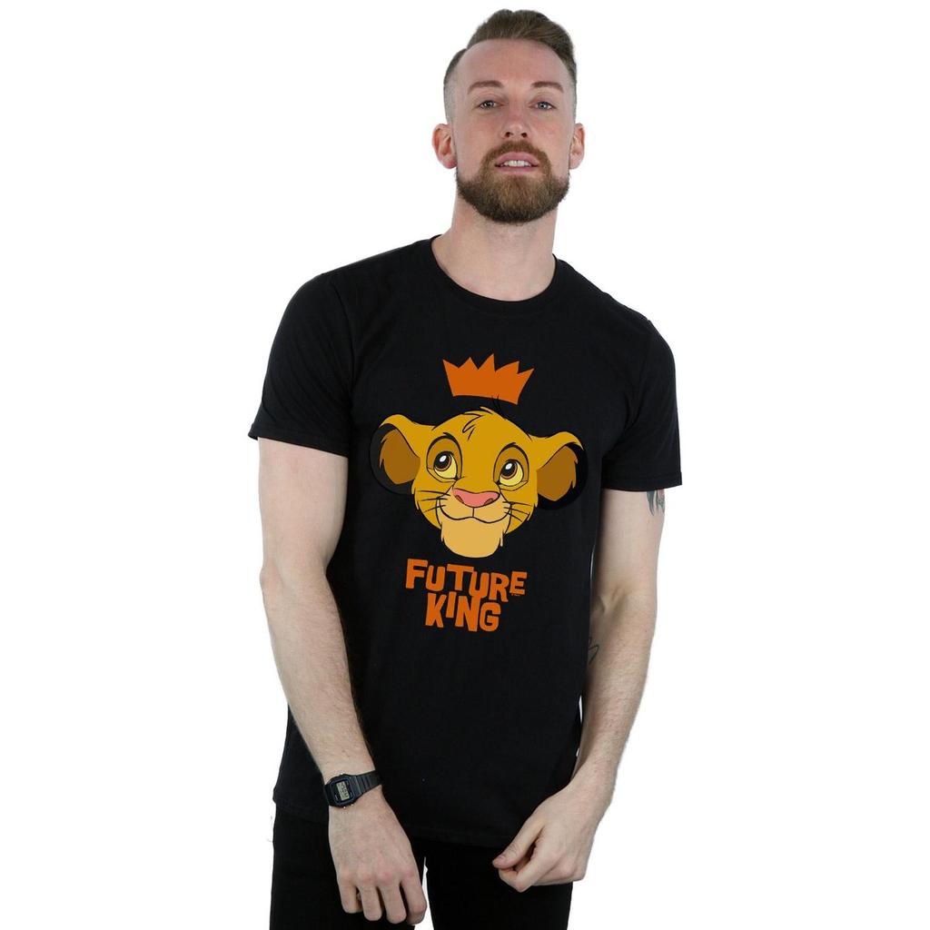 Disney Mens The Lion King Simba Future King T-Shirt