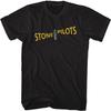 Футболка с коротким рукавом для взрослых Stone Temple Pilots Логотип Рок-группы Печать спереди и сзади