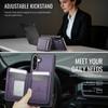 For Samsung Galaxy A56 5G Magnetic Case JEEHOOD J10 Leather Back Phone Cover with Detachable Card Holder Kickstand