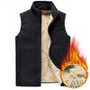 Мужская куртка без рукавов жилет мягкие жилеты повседневные пальто мужской бархатный шерстяной жилет мужской жилет мужской утепленный жилет большой размер 8XL