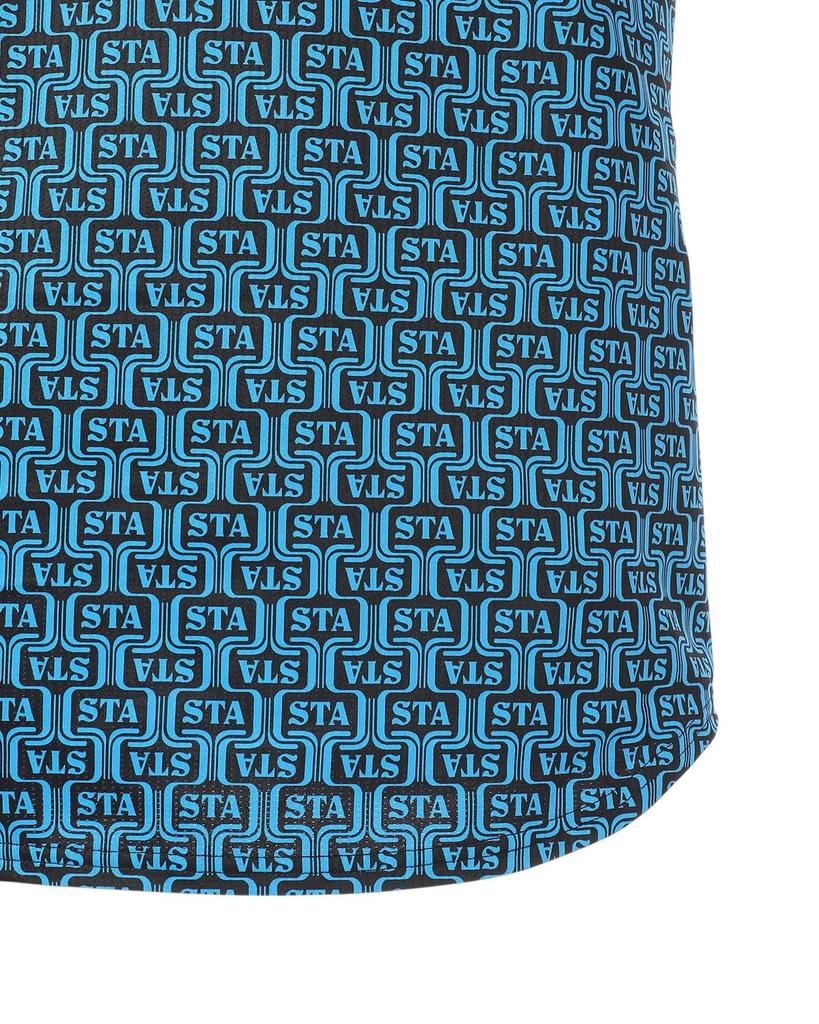 Andrews Short Sleeve Polo Shirt Wave Pattern with Golf L St. Men's (New Mesh) / / 042-5160557 110_Blue