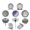 Stainless Steel BBQ Smoker Grill Thermometer Temperature Indicator Embedded Temperature Detector Standing Thermometer Cook Tools