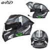 Bluetooth electric motorcycle helmet men's and women's locomotive full helmet four seasons universal helmet 3C certified face helmet