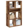 VidaXL Bookcase Old Wood 66x31x112 Cm Engineered Wood, Storage Cabinet, Storage Shelf, Unit of 860308
