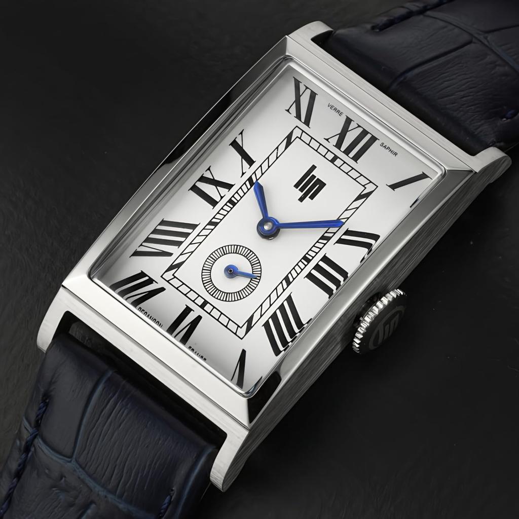 Авторизованный дистрибьютор Lip Watch Унисекс T18 Churchill 671937 Сапфировое стекло Серебристый Кожаный [LIP] Мужские [CHURCHILL]