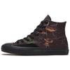 Chuck Taylor All Star Удобные и Универсальные Высокие Кеды из Канваса Унисекс Черный Коричневый