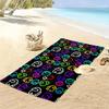 Among Us Print Beach Towel, Large Soft Quick Dry Towel for Beach Camping Swimming