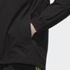 adidas Мужская куртка с капюшоном Neo Favorite с 3 полосками и логотипом, черная GP5659