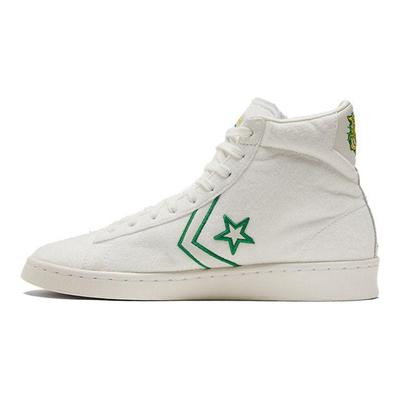 Кроссовки унисекс Pro Leather High Breaking Down Barrier White Vintage-White Green 170493C