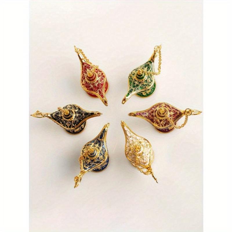 1pc Magical Wishing Lamp, Vintage Palace Decor, Suitable For Home, Living Room, Home Decor, Theme Party Decor, Scene Decor, Holiday Decor