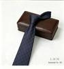Ретро серая клетчатая галстук 8 см: Универсальная рабочая одежда кофейного цвета для мужского делового стиля