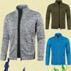 Мужские кардиганы с капюшоном на молнии, черные, зеленые, серые, контрастные цвета, куртки, модные, повседневные, с высокой стойкой, толстовки, пальто, спортивная одежда Yasheng
