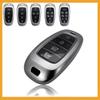 Чехол-держатель для автомобильного ключа для Hyundai Tucson Solaris Sonata Hybrid Nexo Nx4 Santafe Dn8 4 5 7 Кнопок Аксессуары
