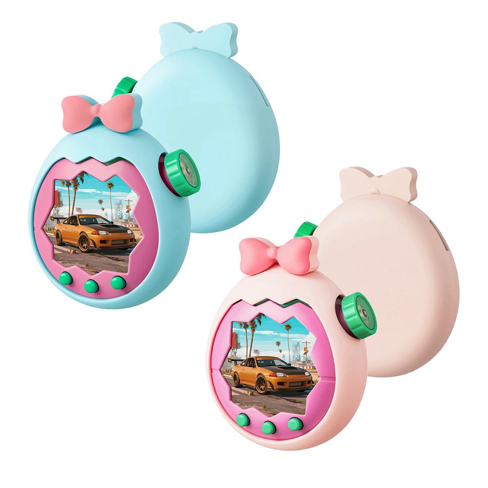 Для Tamagotchi Paradise Funland Защитный чехол Силиконовый Противоударный Милый Декор в виде бантика Сменная оболочка для игрового контроллера