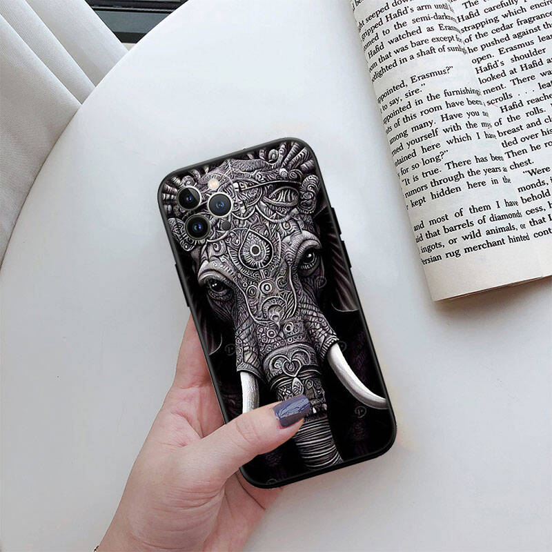 MH8 Animal Elephant Phone Shell for Samsung S20 S21 S22 S23 S24 FE Ultra Plus Lite S21S A55 A07 A17 F06 F16 M06 M16 M56 A36 A37 A57