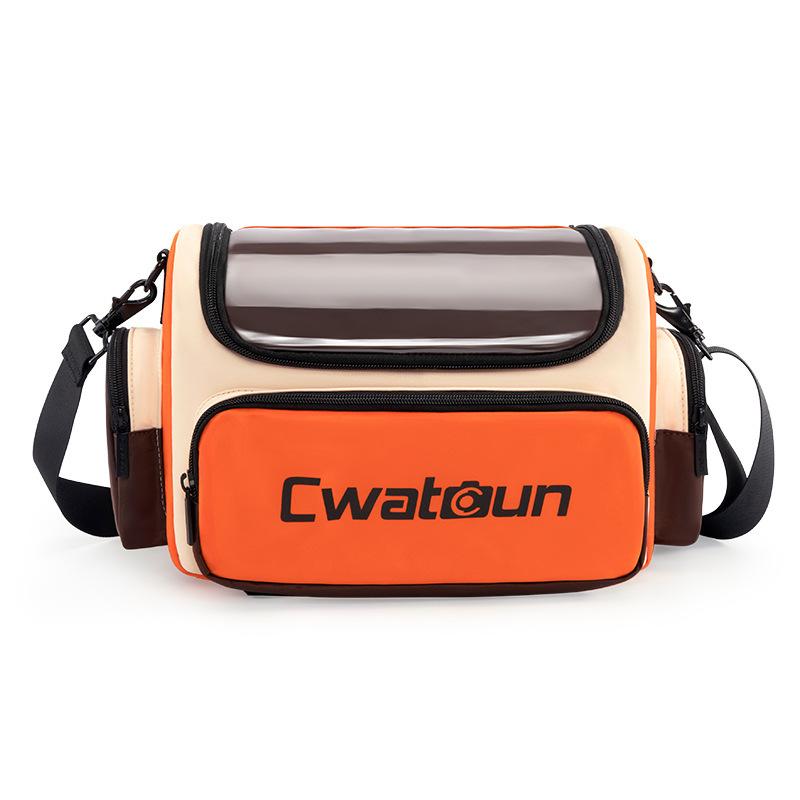 Single Shoulder Crossbody Camera Bag Contrasting Color Large Capacity Water-Proof SLR Digital Photography Bag
