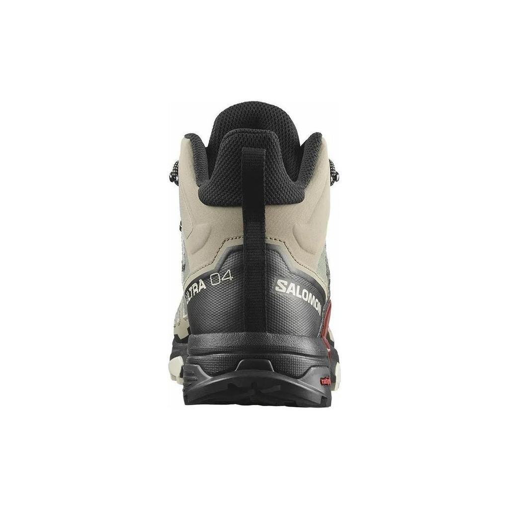SALOMON X Ultra 4 Mid Gtx Durable Breathable Outdoor Functional Shoes Men Shoes Khaki-Green 473525
