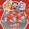 Nezha Figurine - Demon Child Stirring Up the Sea Series, Ao Bing Movie Replica, Blind Box Ornament Gift