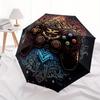 Vibrant Gaming Controller Art Mousepad - Perfect for Gamers!Umbrella, Portable 3-Fold Umbrella for Men & Women,Christmas Gift ES170