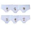 Нижнее белье Tutku, 6 шт., хлопковые трусики Bato с принтом для девочек