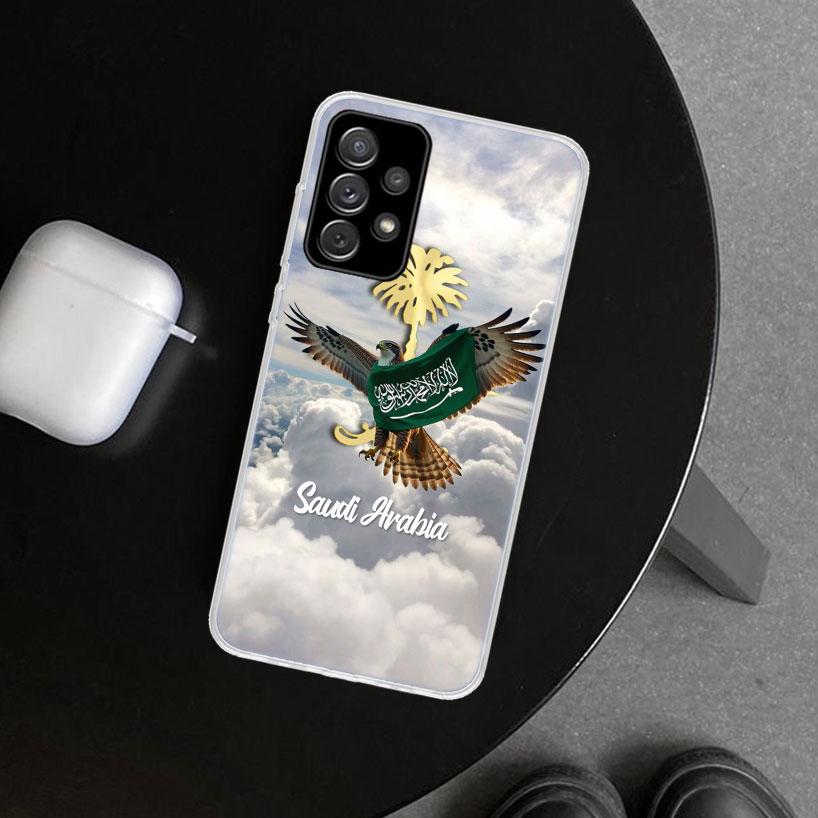 Чехол для телефона с флагом Королевства Саудовская Аравия для Samsung Galaxy A12 A22 A32 A52 A72 A02S A51 A50S A31 A20S A10S Note 20 Ultra 1