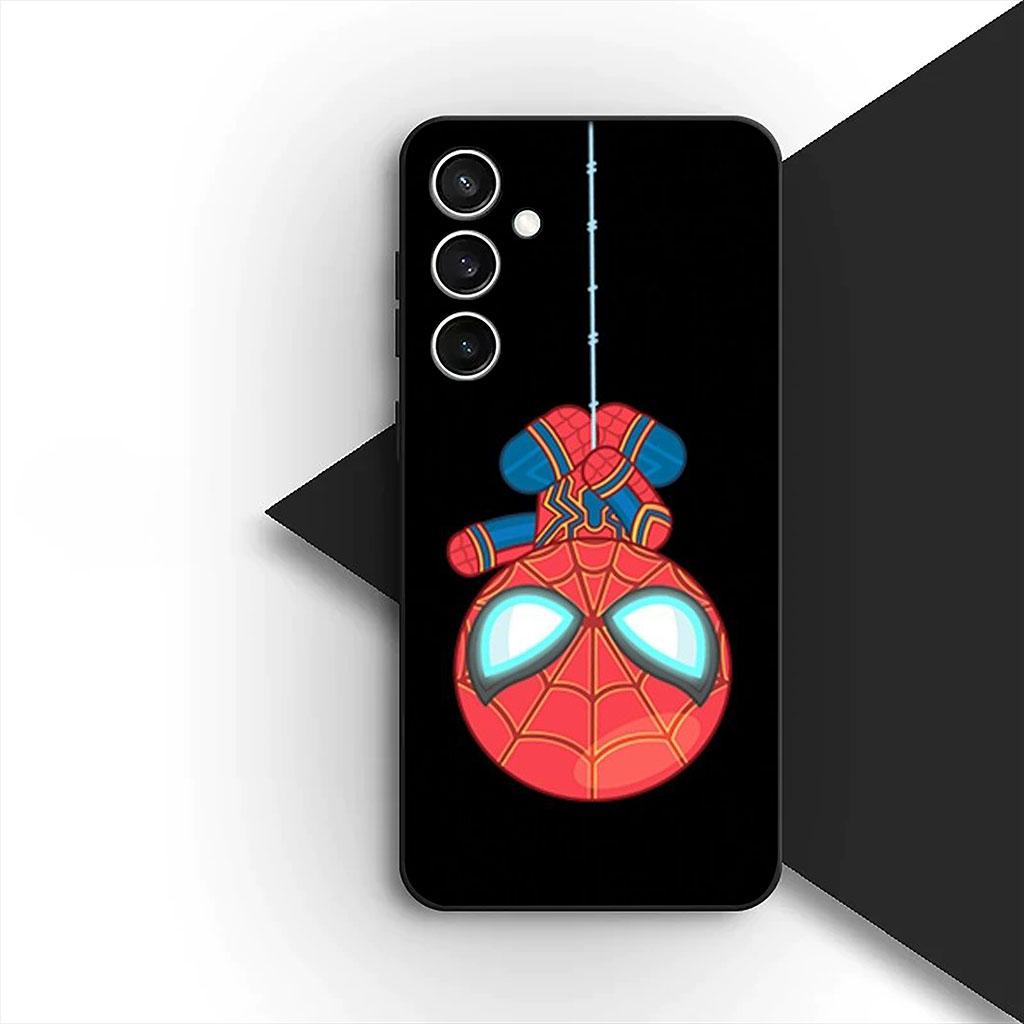 Чехол для телефона для Motorola Moto G86 G57 E14 E15 G14 G34 G35 G84 G24 A54 G15 Power E22 Корпус Мягкий чехол Человек-паук Marve Человек-паук