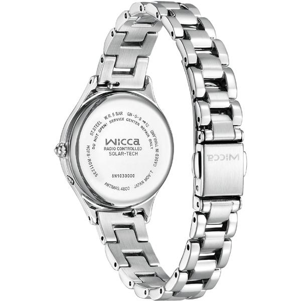 Citizen КС1-210-91 ( Смотреть радиоуправляемый Wicca Solar-Tech HAPPY DIARY Silver) Круглые часы, серебро