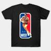 Футболка с принтом Jerry West MEMORY черная с коротким рукавом Все размеры JJ4132 Унисекс Футболка