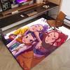 Custom KPop Demon Hunters Mat Personalized Name, Polyester Washable Indoor Entryway Rug, Gift for Christmas, Easter, Thanksgiving Day