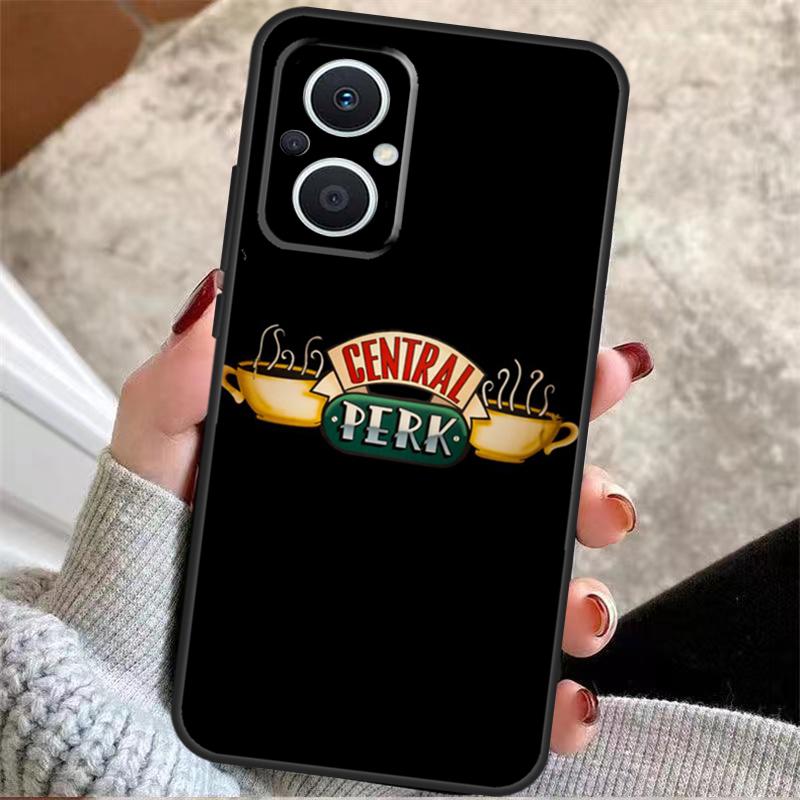 Central Perk Friends TV Show Phone Case For OPPO Reno 5Z 4Z 2Z 8T Reno 4 5 6 7 8 Lite OPPO Find X6 X5 Pro X2 X3 Neo Lite