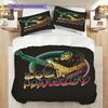 Harmony Peace Bedding (1 * duvet cover + 2 * pillowcase, without core) 2D Flat Bedding set Duvet cover and pillowcase Christmas birthday gift