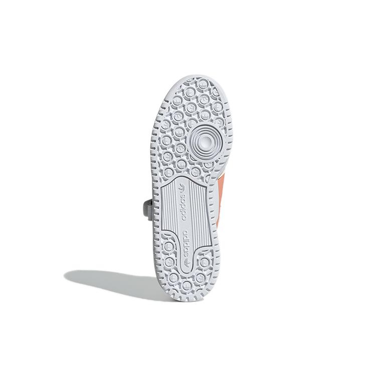 adidas Оригинальные Forum Low Устойчивые к износу Нескользящие Повседневные Обувь для скейтбординга Белый Синий Серый Женские GZ4405