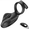 Double Delight Vibrating Cockring Black - Generic - Vibrating Rings
