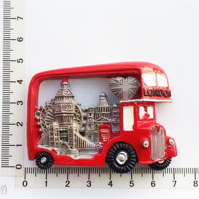 3D Нью-Йорк классические смоляные магниты на холодильник домашняя кухня коллекционные сувениры декоративный подарок для путешествий