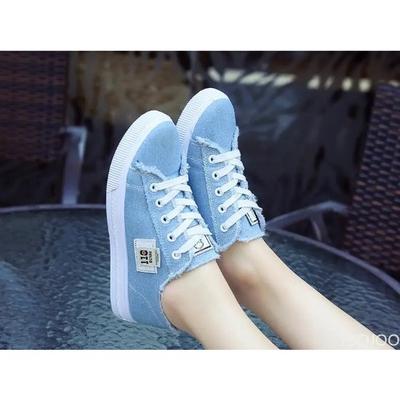 Холщовые туфли Женские На шнуровке Холщовые Женские Туфли Белые С ремешками Повседневные Туфли Женские Socofy Туфли на плоской подошве Женские Лоферы