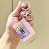 With music Retro Tape Recorder Keychain Cassette Recorder Recording Music Box Pendant   Backpack