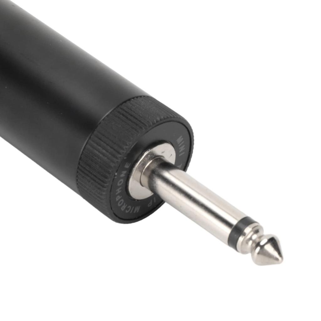 Lavalier Microphone, Professional Clip-on Wired Omnidirectional Lapel Mic with 6.35mm3.5mm Jack, 5m16.4ft Cable for Guitar, Speech, Drums, Piano,