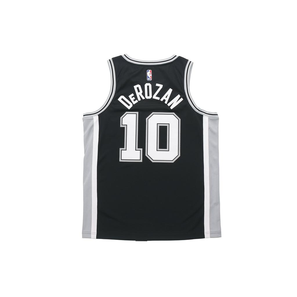 Nike NBA Swingman Jersey Icon Edition - Spurs DeRozan #10 баскетбольный жилет мужской топ черный 864509-018