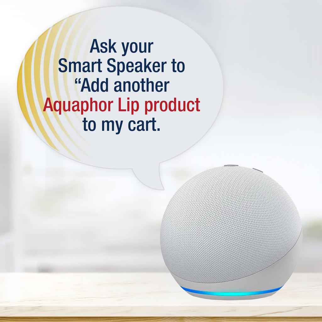 Aquaphor Бальзам для губ - Широкий спектр SPF 30 - Успокаивает сухие, обветренные губы - Тюбик 0,35 унции