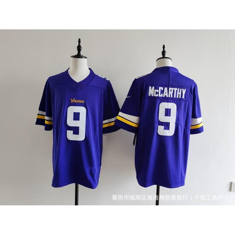Vikings Team Football Jersey 22 Number Embroidered Rugby Shirt Adult Unisex