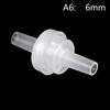 1Pc Plastic Check Valve Water Stop Valve Check Valve Gas Water Stop Valve