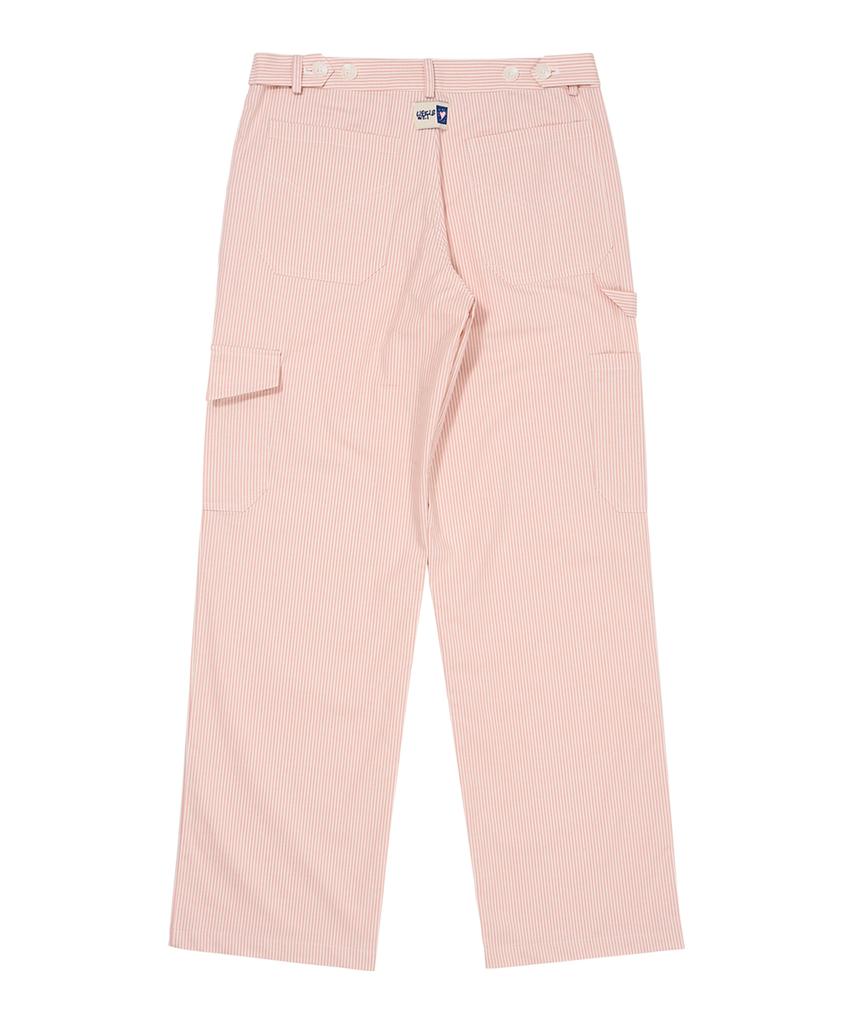 DAMP Striped Cargo Pants_Pink